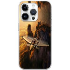 Чохол для iPhone 15 Pro MixCase патріотичні винищувач