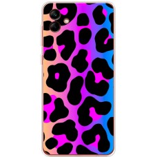 Чохол для Samsung Galaxy A04e (A042) MixCase Леопард неон