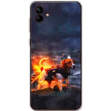 Чохол для Samsung Galaxy A04e (A042) MixCase Патрон у руїнах міста