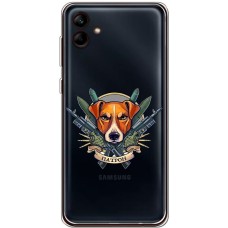 Чохол для Samsung Galaxy A04e (A042) MixCase Патрон логотип