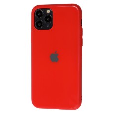 Чохол New glass для iPhone 11 Pro червоний
