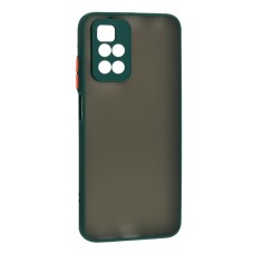 Чохол для Xiaomi Redmi 10 LikGus Totu camera protect оливковий