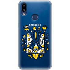 Чохол для Samsung Galaxy A10s (A107) MixCase патріотичний "герб із квітів"