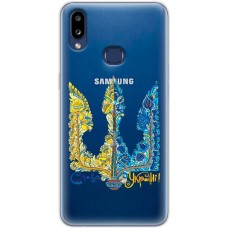 Чохол для Samsung Galaxy A10s (A107) MixCase патріотичні військовий герб із колосками