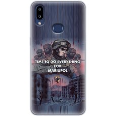 Чохол для Samsung Galaxy A10s (A107) MixCase патріотичні військовий захисники Азов