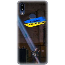 Чохол для Samsung Galaxy A10s (A107) MixCase патріотичні втомлені та не зломлені