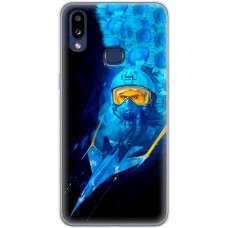 Чохол для Samsung Galaxy A10s (A107) MixCase патріотичні ас і соняшники