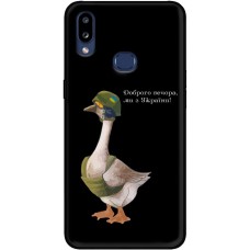 Чохол для Samsung Galaxy A10s (A107) MixCase патріотичні бойовий гусак