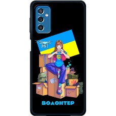Чохол для Samsung Galaxy M52 (M526) MixCase патріотичні волонтер