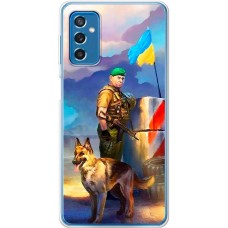 Чохол для Samsung Galaxy M52 (M526) MixCase патріотичні прикордонники