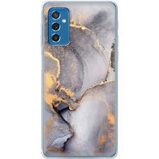 Чохол для Samsung Galaxy M52 (M526) MixCase мармур сірий