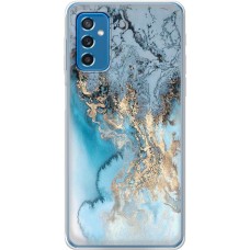Чохол для Samsung Galaxy M52 (M526) MixCase мармур бірюзовий мікс