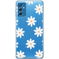 Чохол для Samsung Galaxy M52 (M526) Mixcase квіти патерн ромашок