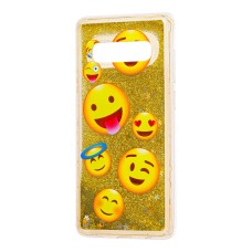 Чохол для Samsung Galaxy S10 (G973) Блискучі вода "смайл"