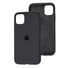 Чохол для iPhone 11 Silicone Full сірий / grey