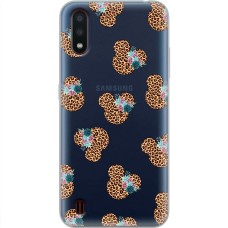 Чохол для Samsung Galaxy A01 (A015) MixCase Леопард Мінні Маус