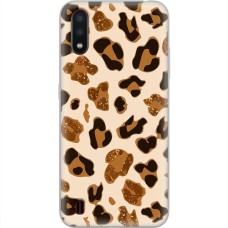 Чохол для Samsung Galaxy A01 (A015) MixCase Леопард класика