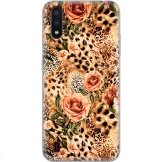 Чохол для Samsung Galaxy A01 (A015) MixCase Леопард троянди