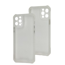 Чохол для iPhone 12 Pro ease Carbon color матовий/прозорий