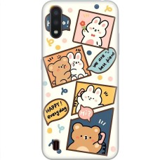 Чохол для Samsung Galaxy A01 (A015) MixCase мультики happy everyday