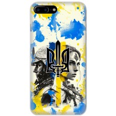 Чохол для iPhone 7 Plus / 8 Plus MixCase патріотичні сильні і нескорені