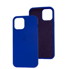 Чохол Silicone для iPhone 12 Pro Max case sapphire blue