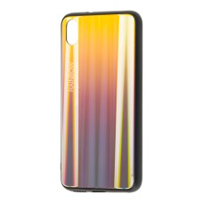 Чохол для Xiaomi Redmi 7A Rainbow glass червоний