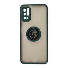 Чохол для Xiaomi Redmi Note 10 5G LikGus Edging Ring оливковий