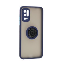 Чохол для Xiaomi Redmi Note 10 5G LikGus Edging Ring синій