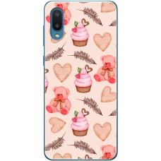 Чохол для Samsung A02 (A022) MixCase день закоханих плюшевий ведмедик