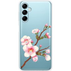 Чохол для Samsung Galaxy M14 (M146) Mixcase зі стразами гілочка сакури