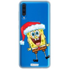 Чохол для Samsung Galaxy A50 / A50S / A30S MixCase новий рік губка боб