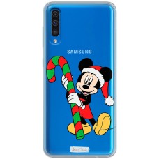 Чохол для Samsung Galaxy A50 / A50S / A30S MixCase новий рік міккі з палицею