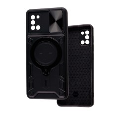 Чохол для Samsung Galaxy A31 (A315) Armor Big Ring чорний