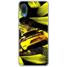 Чохол для Samsung Galaxy A02 (A022) MixCase машини жовта машина