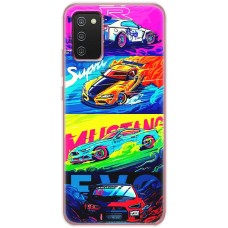 Чохол для Samsung Galaxy A02s (A025) MixCase машини mix car
