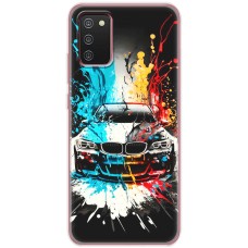 Чохол для Samsung Galaxy A02s (A025) MixCase машини mix color bmw