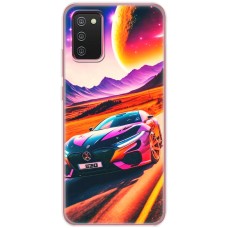 Чохол для Samsung Galaxy A02s (A025) MixCase машини в горах