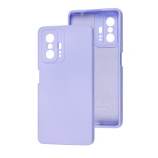 Чохол для Xiaomi 11T Wave camera colorful light purple