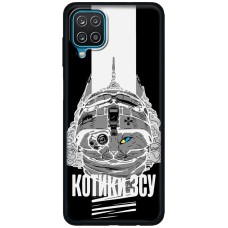 Чохол для Samsung Galaxy A12 / M12 MixCase патріотичні котики ЗСУ