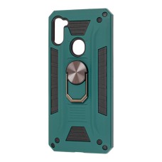 Чохол для Samsung Galaxy A11/M11 Robot Ring зелений