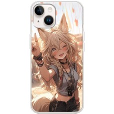 Чохол з аніме для iPhone 15 Plus MixCase дівчинка лисичка