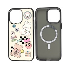 Чохол для iPhone 14 Pro MixCase MagSafe мультяшні Nice Good
