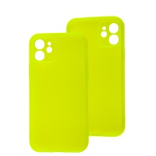 Чохол для iPhone 12 Acid color yellow