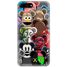 Чохол для iPhone 7 Plus / 8 Plus MixCase робот асорті