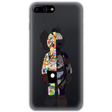 Чохол для iPhone 7 Plus / 8 Plus MixCase робот половинки