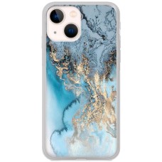 Чохол для iPhone 13 MixCase мармур бірюзовий мікс