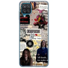 Чохол для Samsung Galaxy A12 / M12 Mixcase Венздей колаж Ксав'є Т