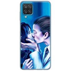 Чохол для Samsung Galaxy A12 / M12 Mixcase Венздей поцілунок