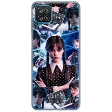 Чохол для Samsung Galaxy A12 / M12 Mixcase Венздей колаж детектив